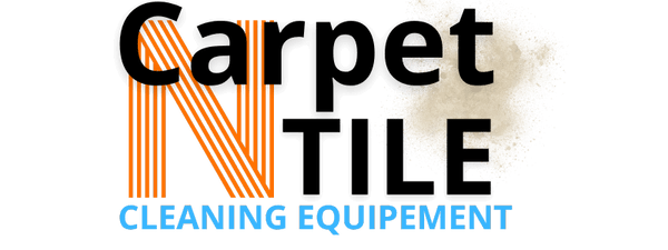 Carpet And Tile Cleaning Equipement Back Logo