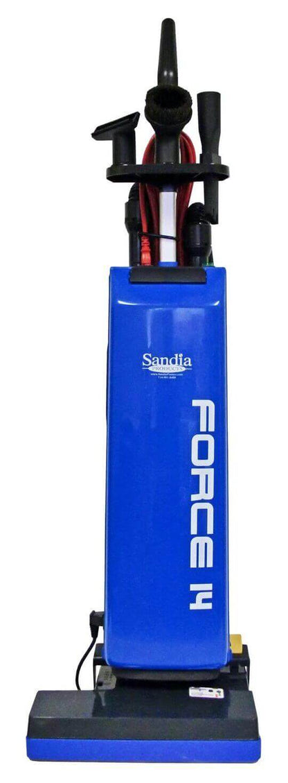 FORCE 14 Upright Vacuum - 14" Cleaning Path Sandia Products - 60-1000