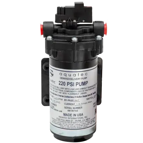 Aquatec Pump (120psi and 220psi) mosquito-USA - 500-0032